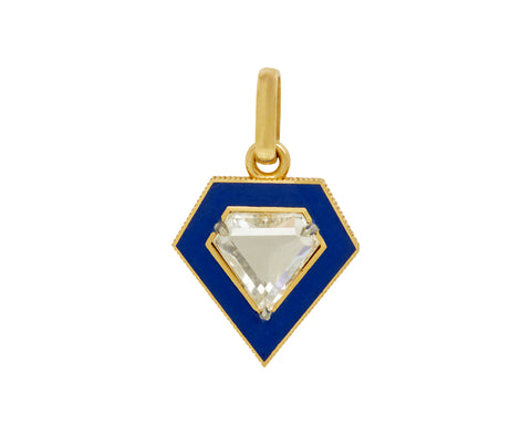 Snow Moon Diamond Talisman Pendant ONLY