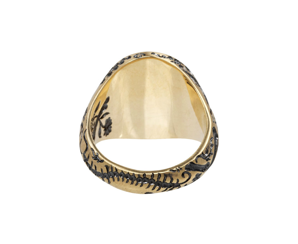 Gold A Recipe Ring