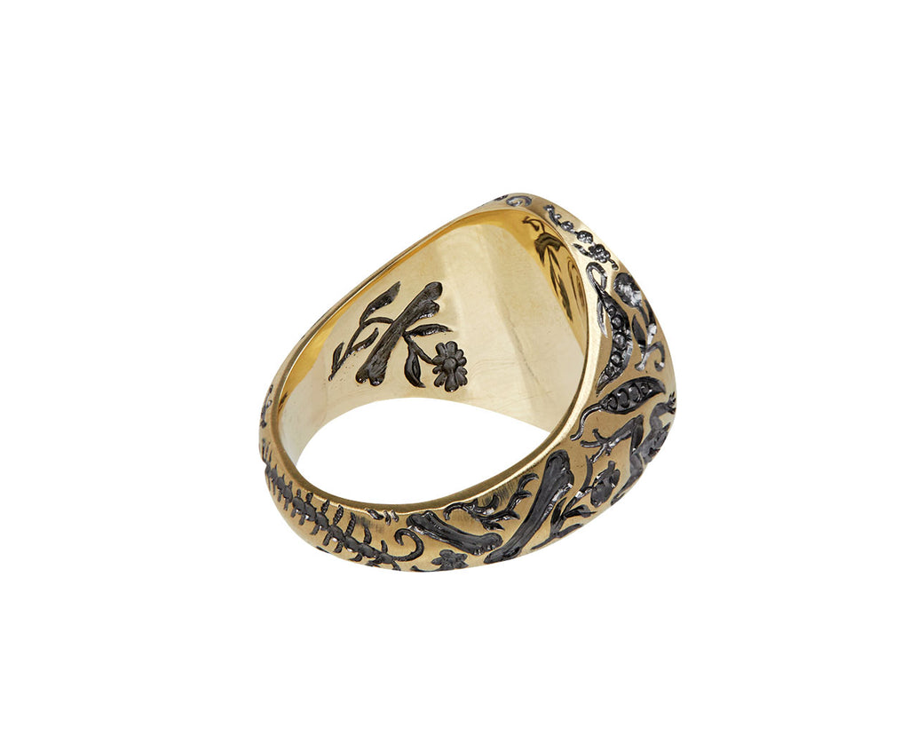 Gold A Recipe Ring