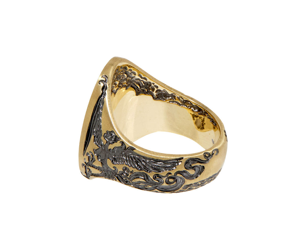 Gold The Sirens Ship Ring