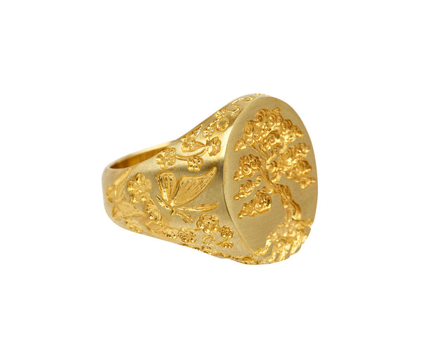 Tree of Life Signet Ring