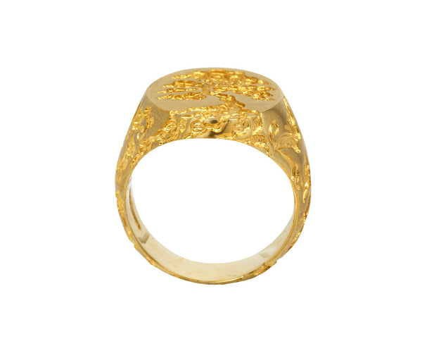 Tree of Life Signet Ring