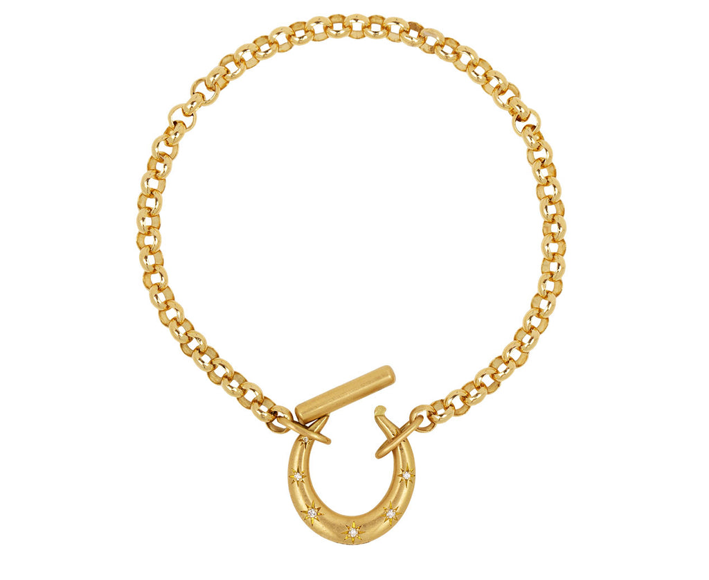 Large Horseclip Chain Bracelet