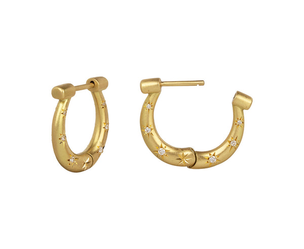 正規品♥threetimes♥Heart twist earrings PRE ORDER Heart Twist Earring - White Diamond and Carnelian