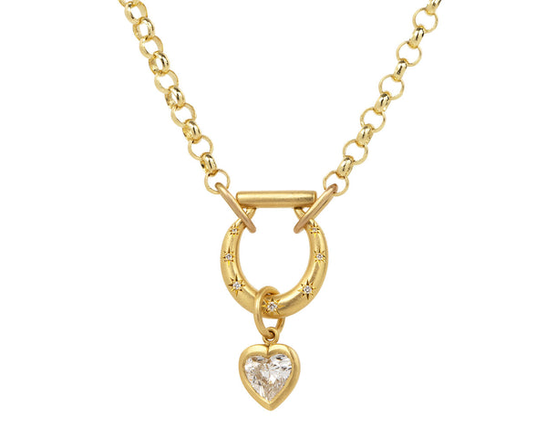 Cece Jewelry Medium Horseclip Chain Necklace