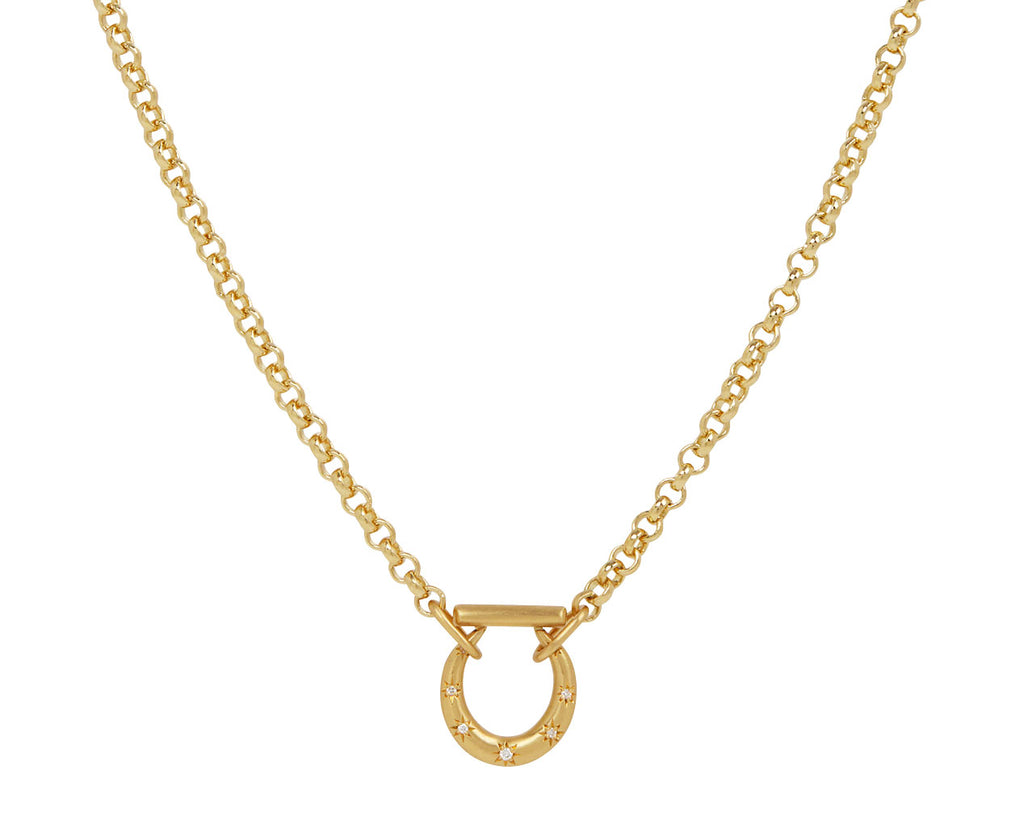 Small Horseclip Chain Necklace