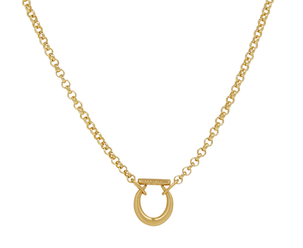 Small Horseclip Chain Necklace