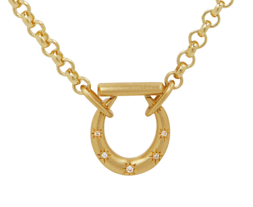 Small Horseclip Chain Necklace