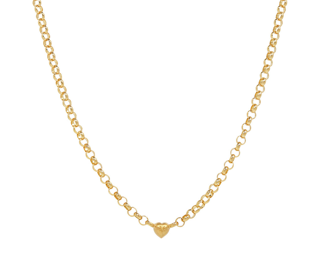 Small Diamond Sweetheart Necklace