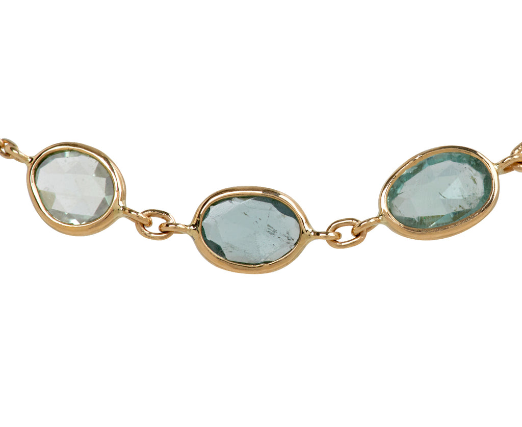 Celine Daoust Tourmaline Chain Bracelet - Closeup #2