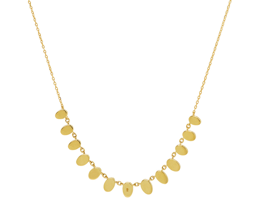 Celine Daoust Aquamarine Pendant Diamonds - Back View