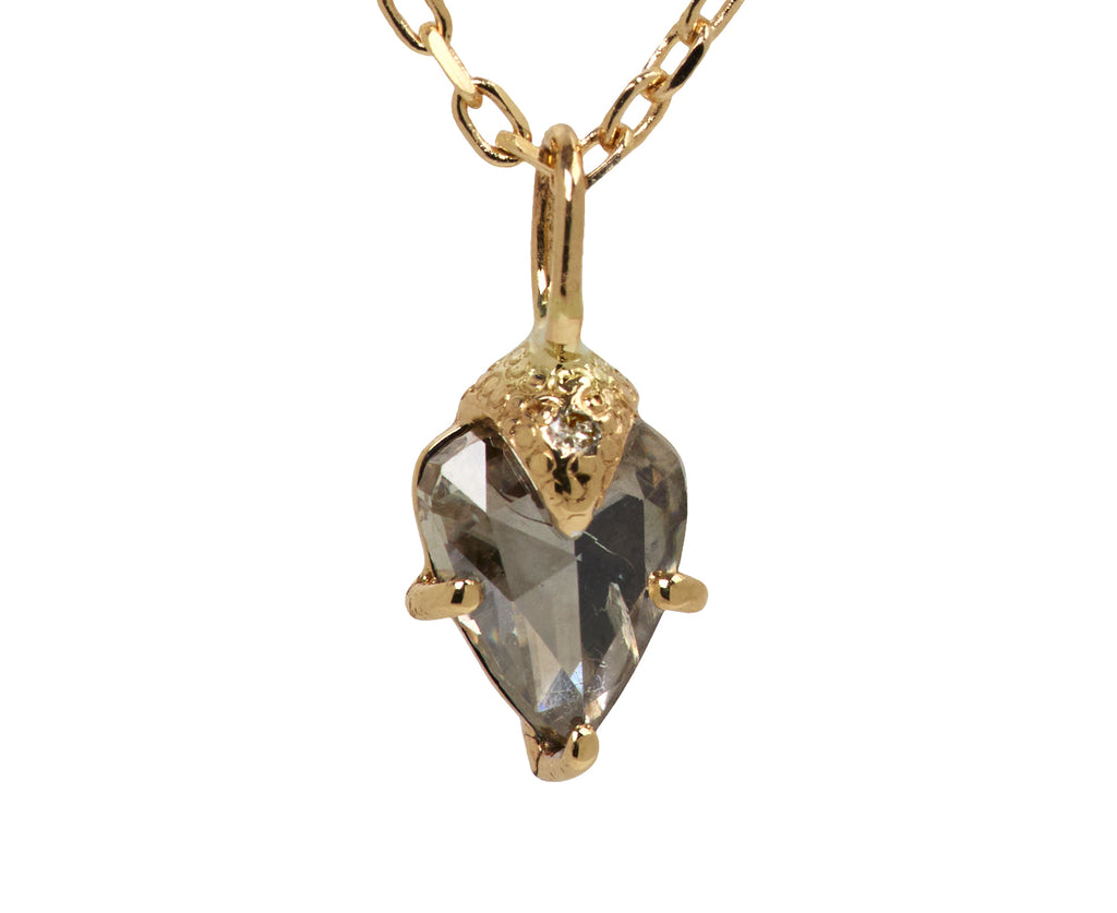 Celine Daoust Diamond Pendant Necklace - Closeup