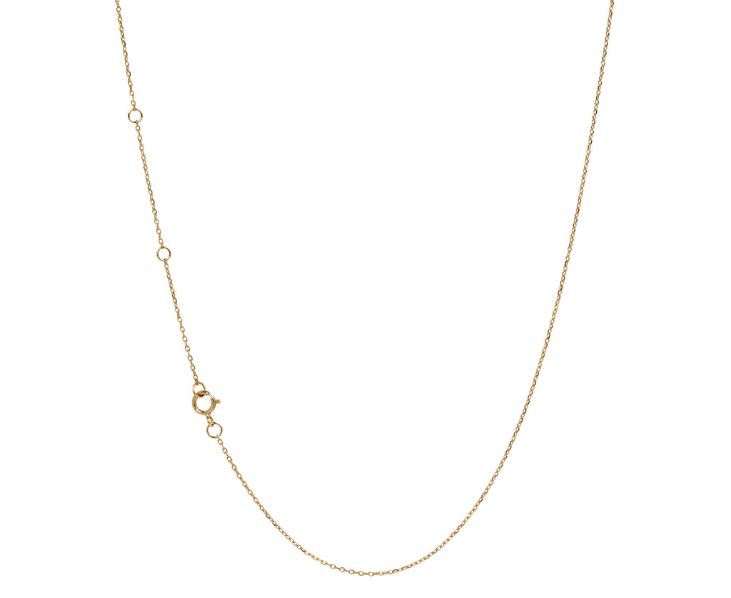 Celine Daoust Rock Crystal and Diamond Pendant Necklace - Closure