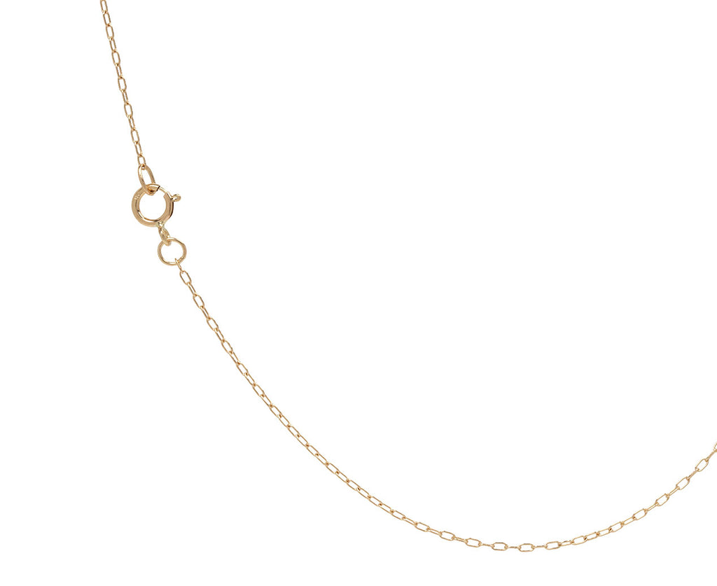 Celine Daoust Marquise and Natural Pencil Tourmaline Pendant Necklace - Closure