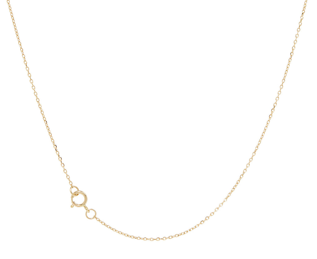 Celine Daoust Moonstone Heart and Angel Necklace - Closure