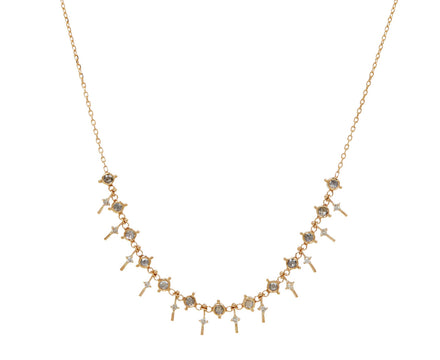 Celine Daoust Diamond Fringe Necklace