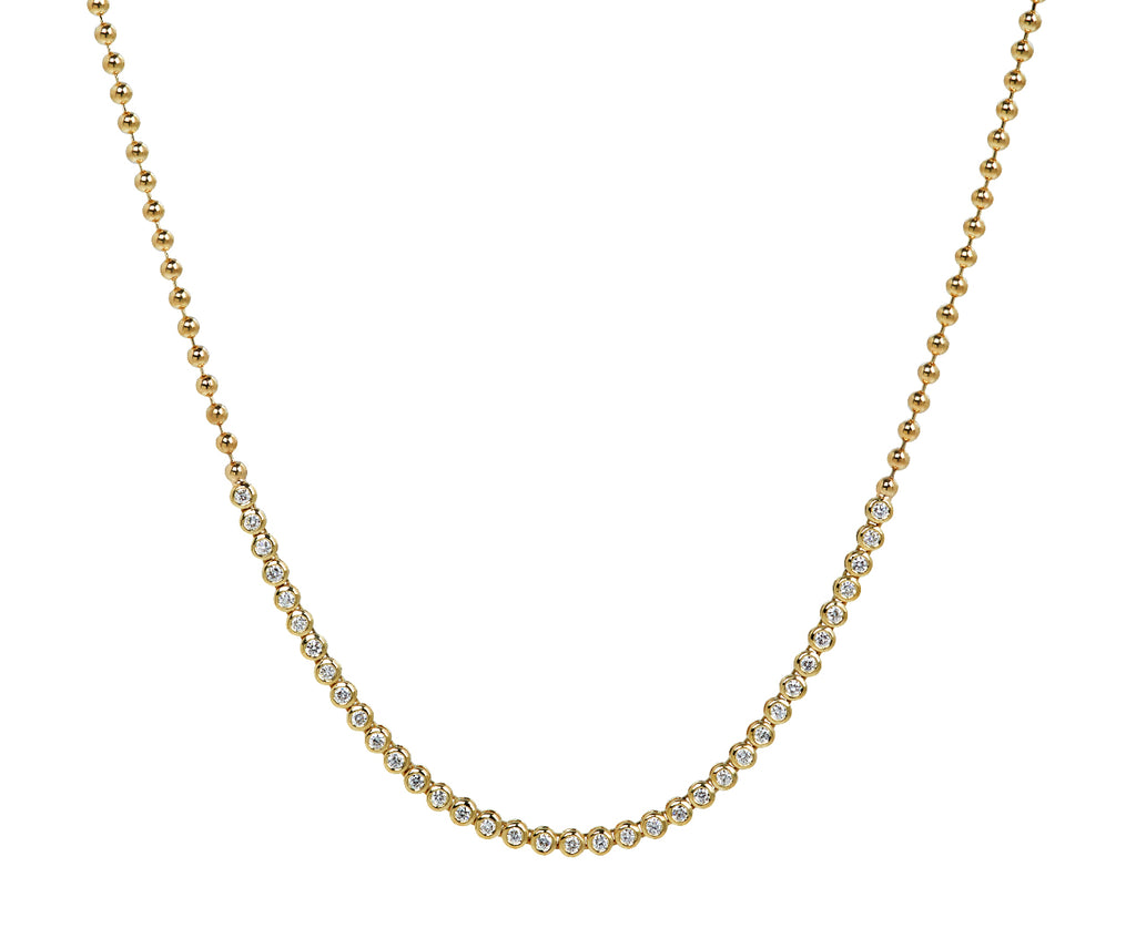 Zoë Chicco Diamond Tennis Station Necklace