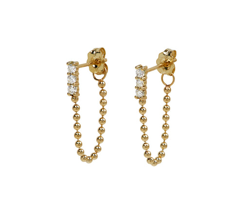 Zoë Chicco Diamond Chain Earrings