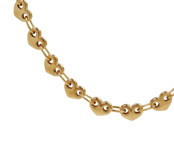 Zoë Chicco Mariner Heart Chain Necklace