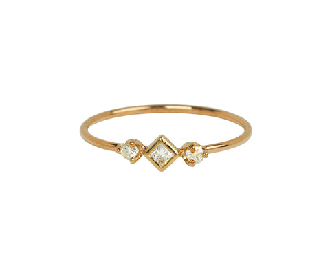 Princess Cut Diamond Ring - TWISTonline