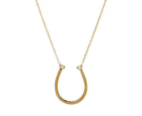 Horsehoe Pendant Necklace