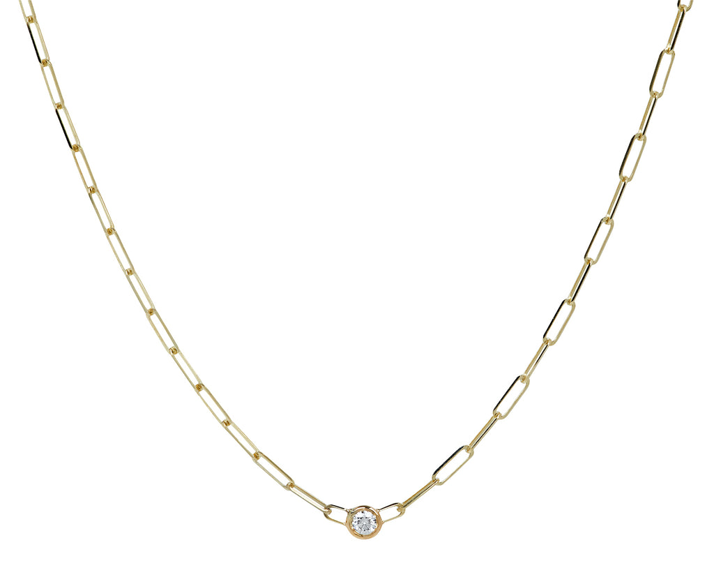 Zoë Chicco Floating Diamond Pendant Necklace