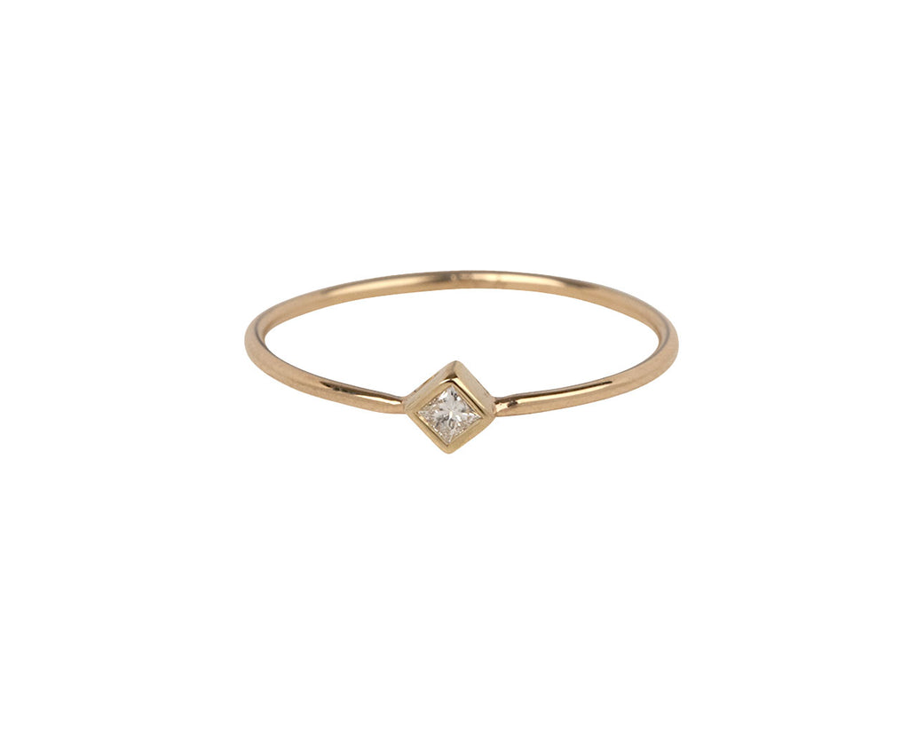Zoë Chicco Bezel Shaped Diamond Ring