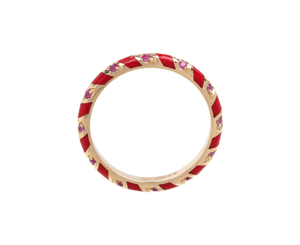 Ruby Pavé Candy Band
