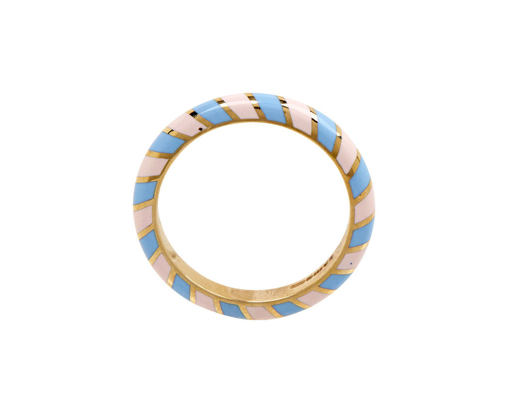 Pale Pink and Blue Memphis Slim Candy Band