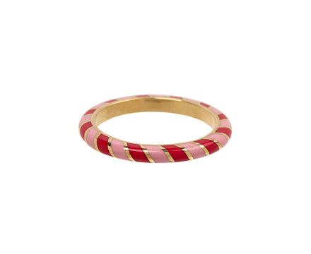 Pale Pink and Red Memphis Slim Candy Band