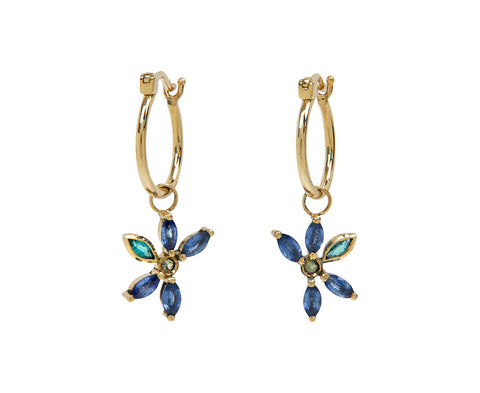 Sophie d Agon Sapphire Georgia 5 Earrings