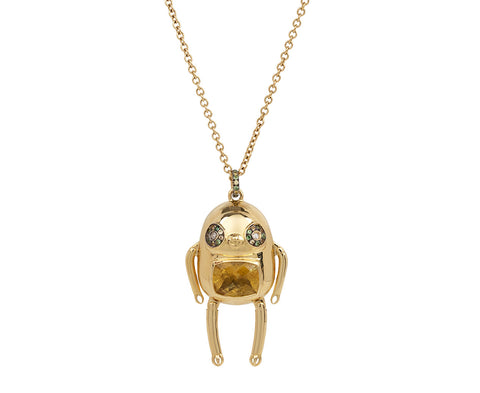 Sloth Luz Pendant Necklace