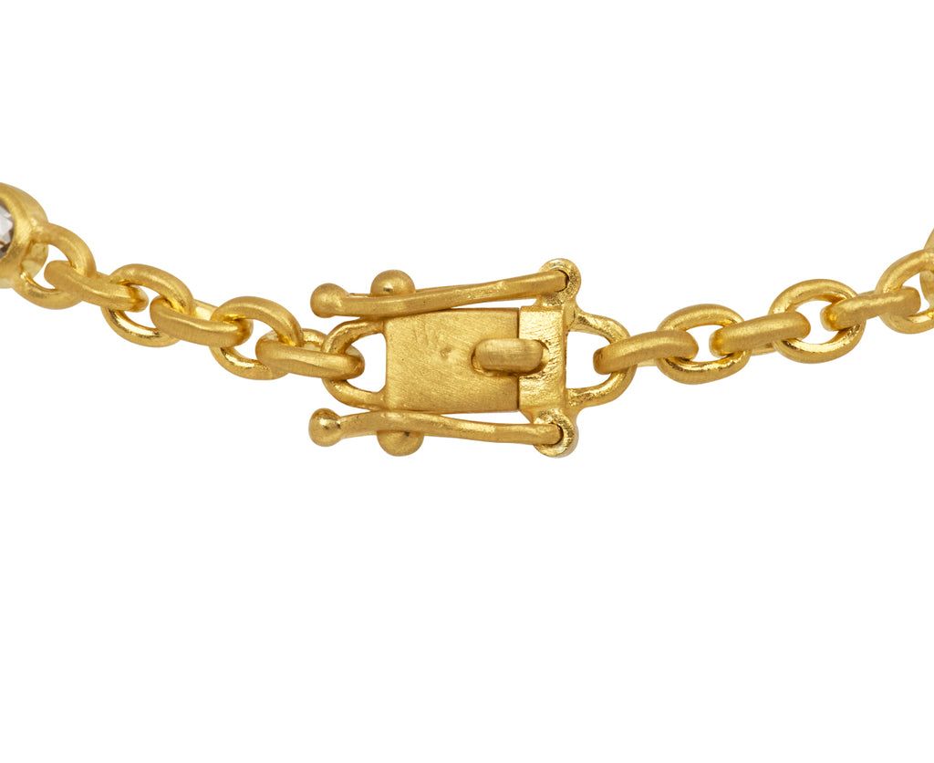 Rose Cut Diamond Fairy Chain Bracelet