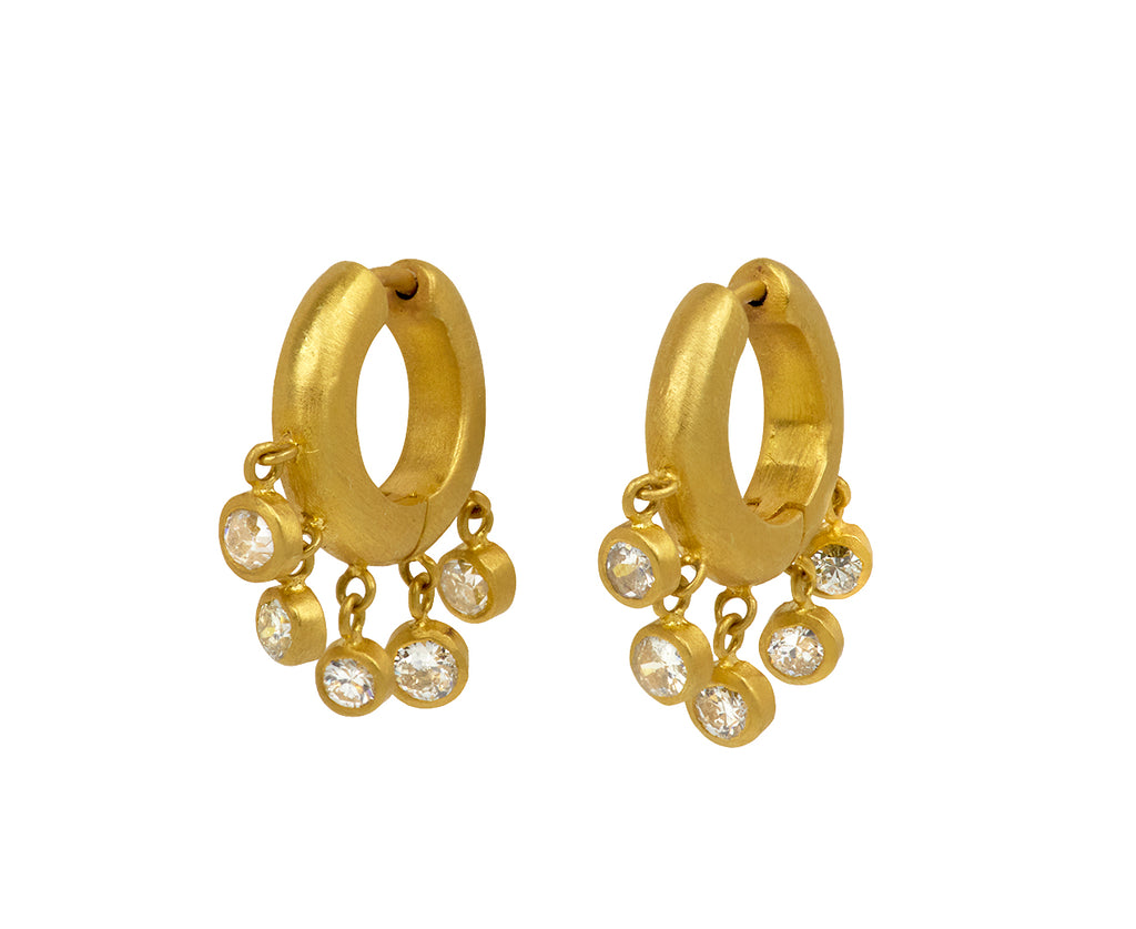 Diamond Veil Signature Hoop Earrings