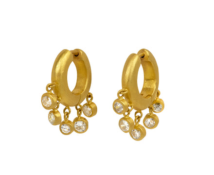 Diamond Veil Signature Hoop Earrings