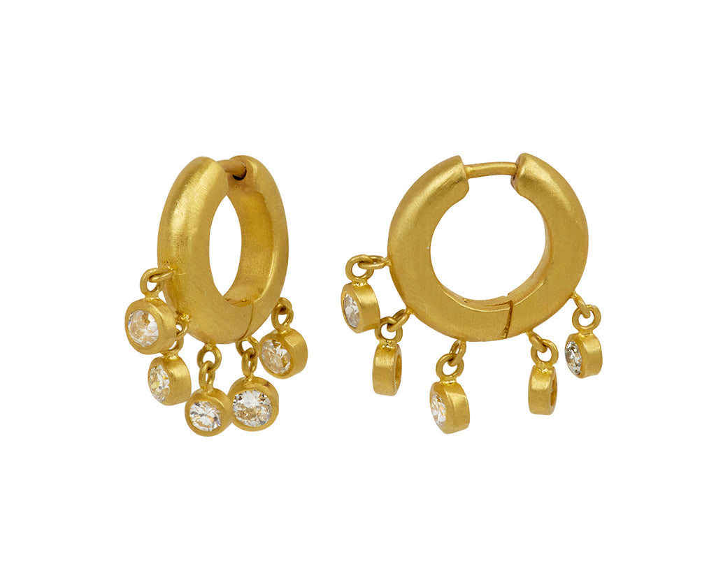 Diamond Veil Signature Hoop Earrings