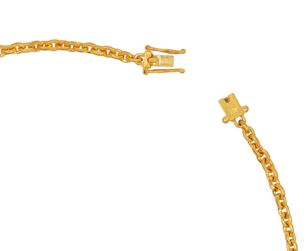 Emerald Fairy Chain Necklace