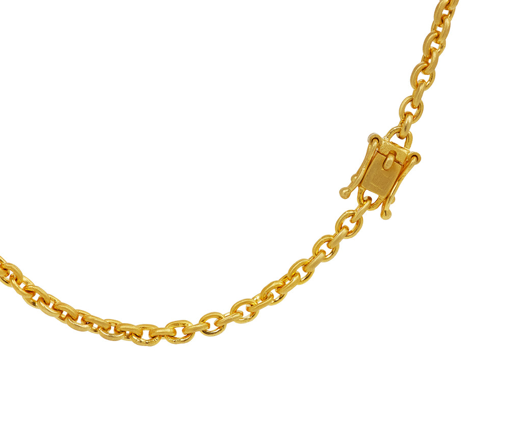 Triple Pear Diamond and Paraiba Tourmaline Gem Drop Necklace