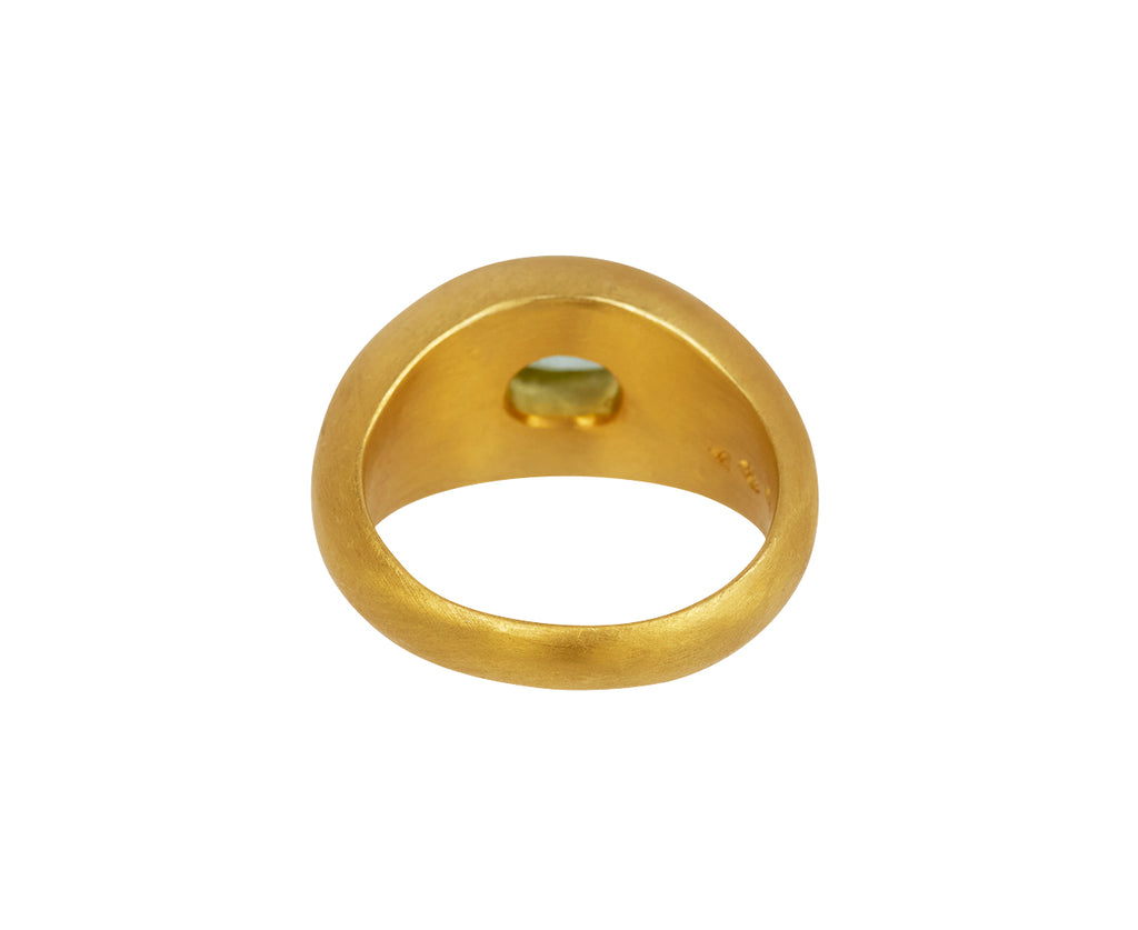 Paraiba Tourmaline Gem Signet Ring