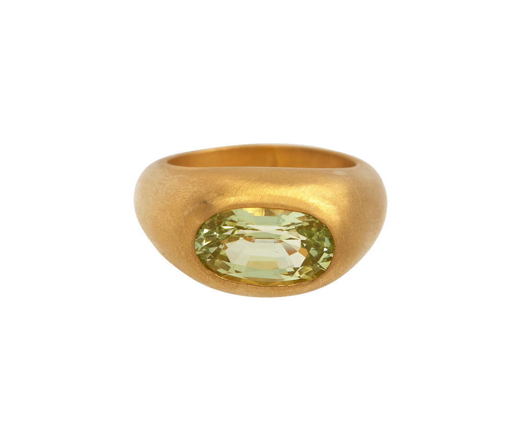 Chrysoberyl Gem Signet Ring
