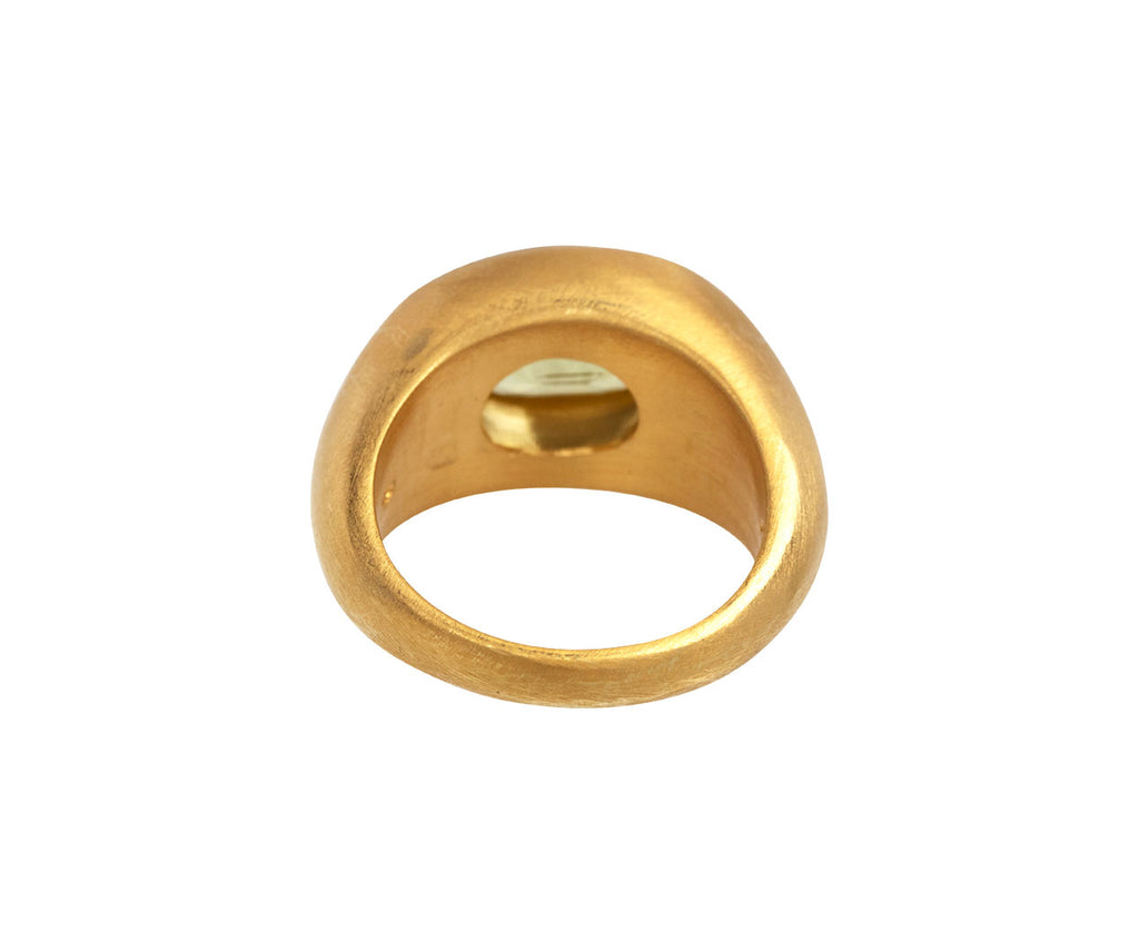 Chrysoberyl Gem Signet Ring