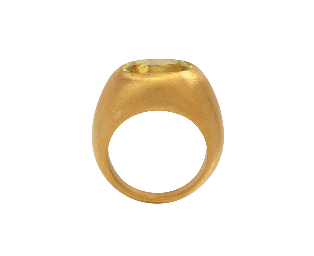 Chrysoberyl Gem Signet Ring