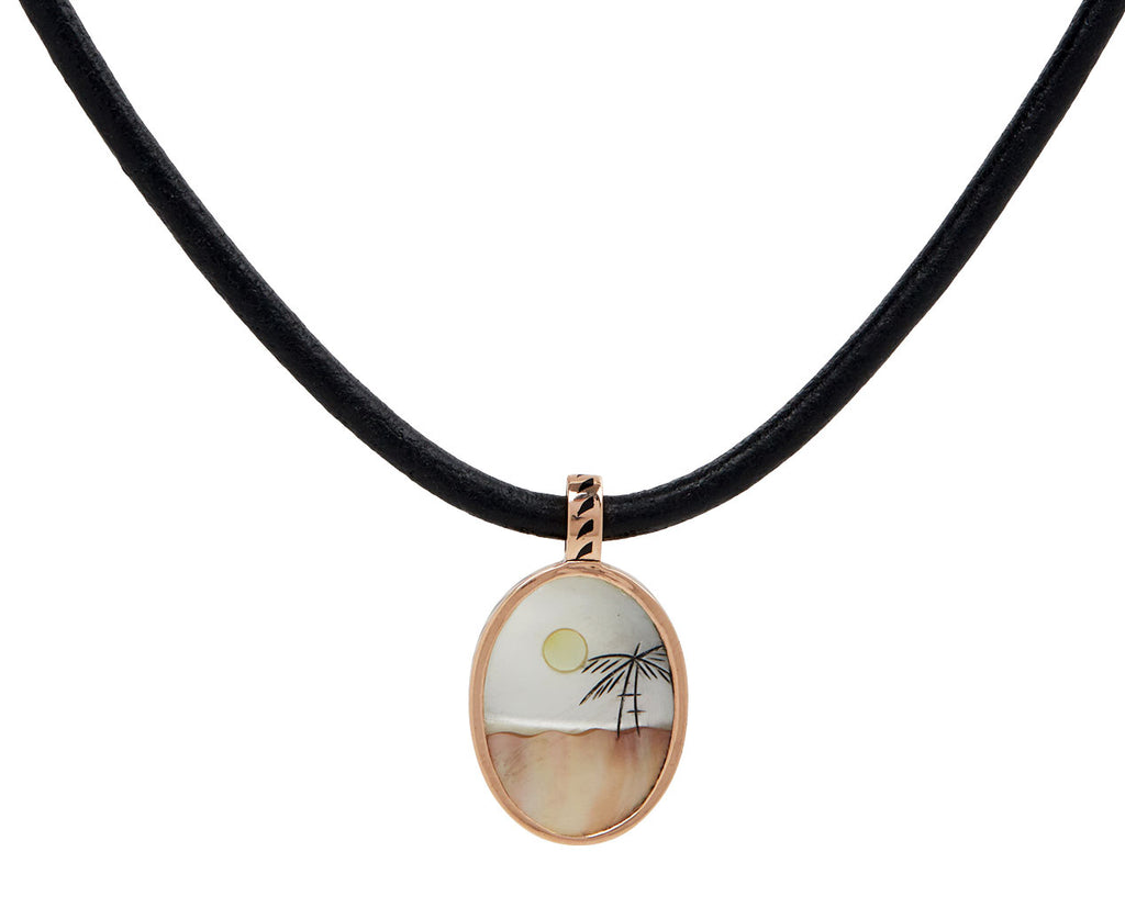 Sunset Inlay Pendant ONLY
