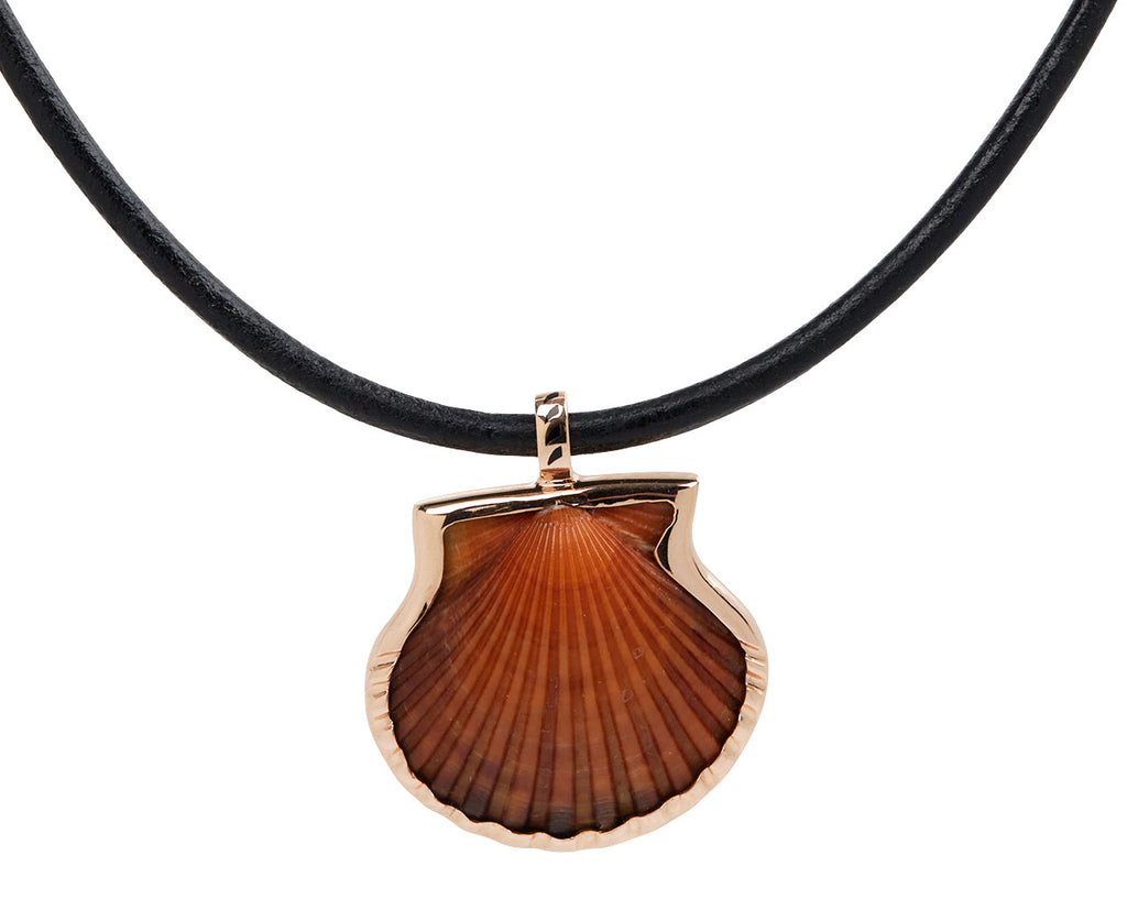 Natural Clam Shell Pendant ONLY