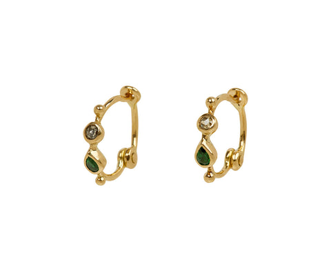 Dorette Bo Anneaux Simple Hoop Earrings