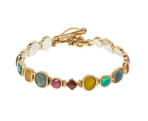Dorette Multi Gemstone Souple Bracelet