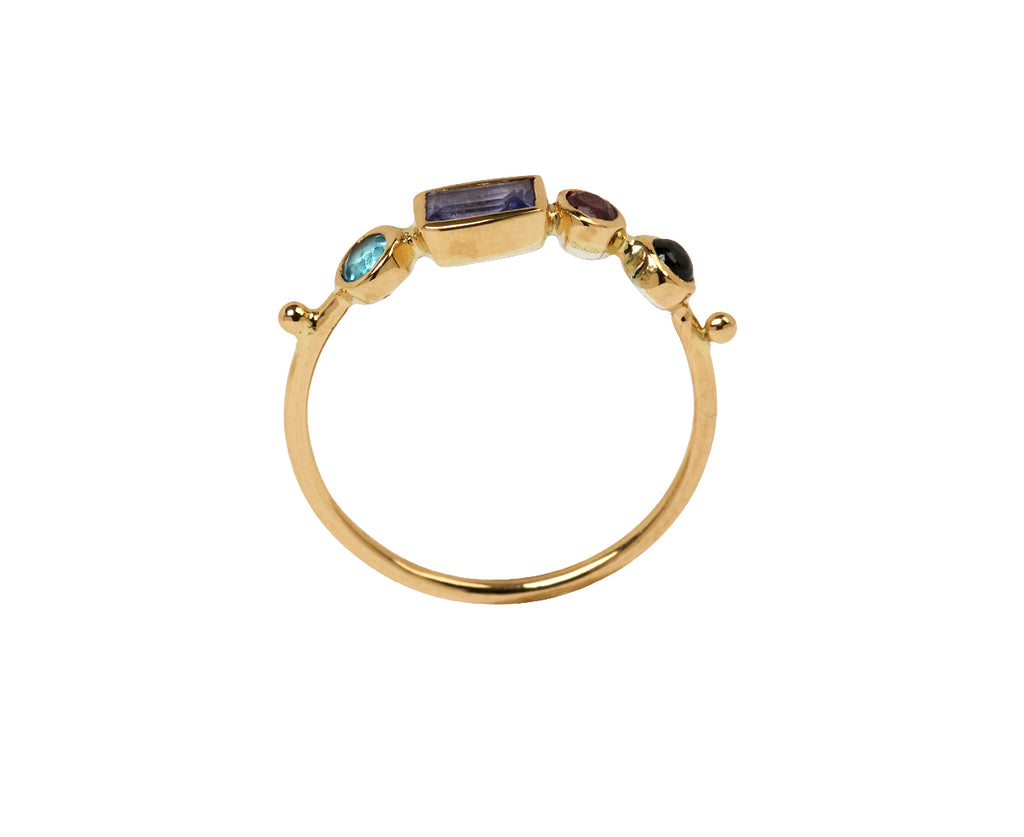 Dorette Bague Simple Ring - Top Down View