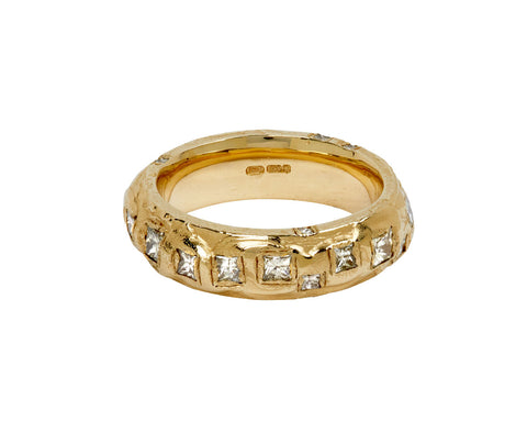 Seun 6mm Diamond Scatter Ring II