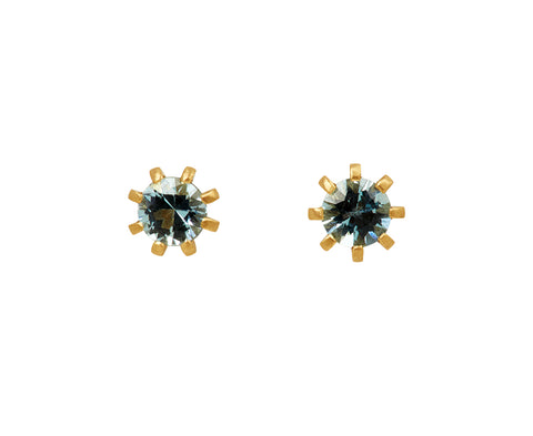Aquamarine Stella Stud Earrings - TWISTonline