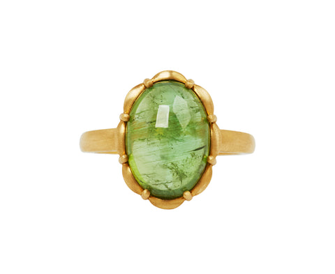 Petite Margot Green Tourmaline Ring - TWISTonline